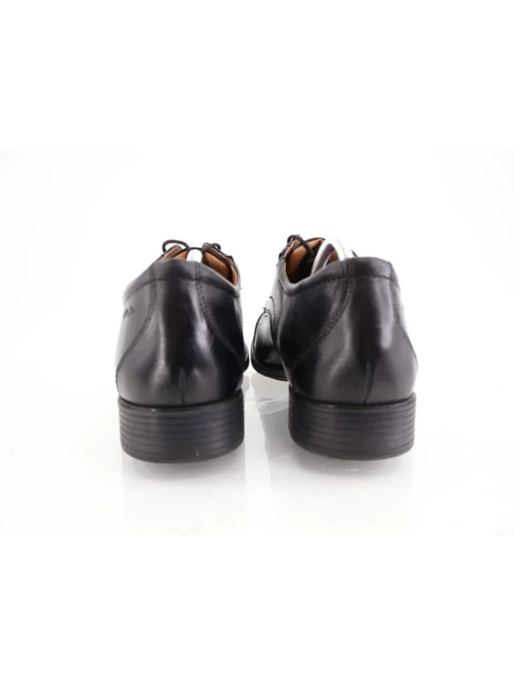 Clarks Men's Whiddon Cap Oxford Size 12M Black Leather Lace Up Dress Shoes